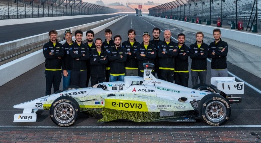 Dallara AV-21 da corsa a guida autonoma.