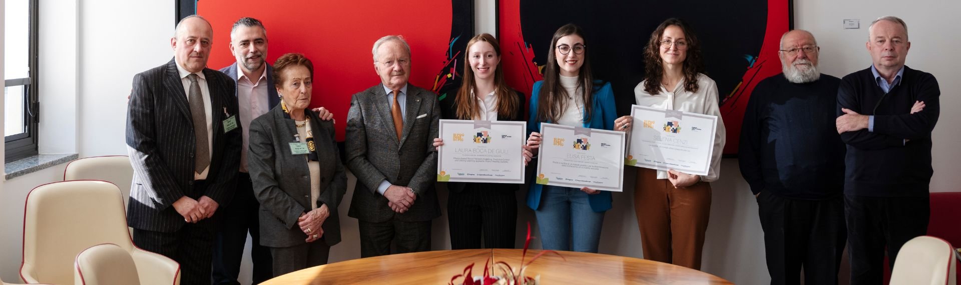 Cerimonia di premiazione presso la sede di Cogeme